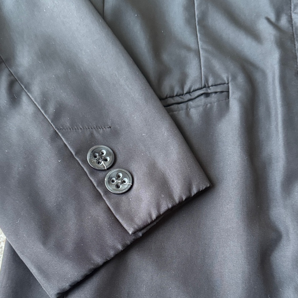 LONDON FOG Manhattan Women's Black Lined Trench Coat - Picture 9 of 14
